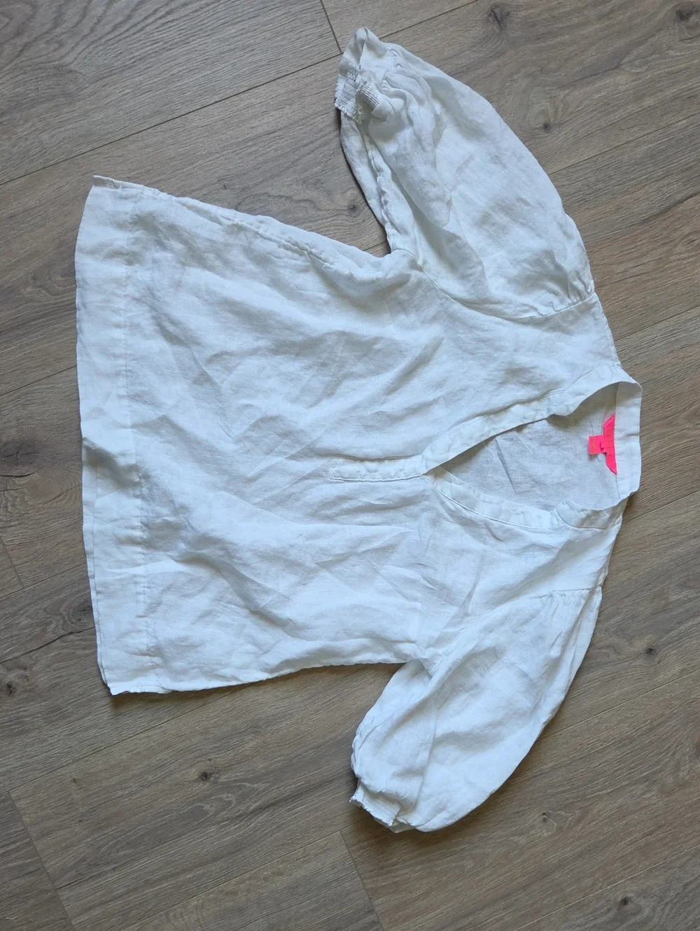 NWOT Lilly Pulitzer Women's Mialeigh Linen Top White Size 2